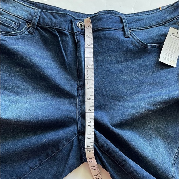 Seven7 Denim Women's  Demin Blue Leggings Skinny Jeans Stretch Pants, Sz 22 - Picture 12 of 12